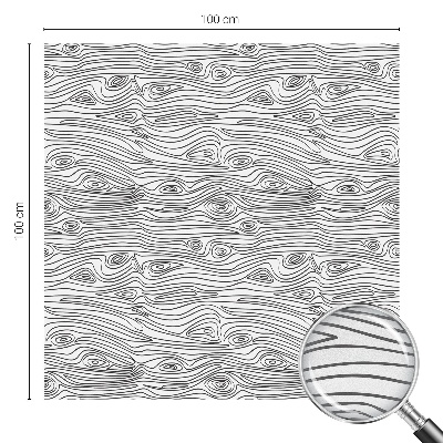 Öntapadós üvegfólia vitrázs mintával Fa vonalak