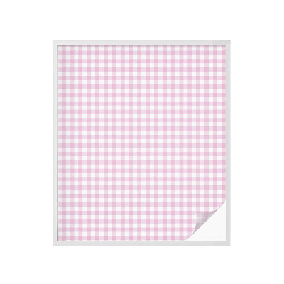 Színes mintás ablakfólia Pasztell kockás