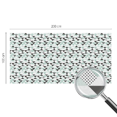 Dekoratív üvegfólia ablakra Háromszög alakú minták