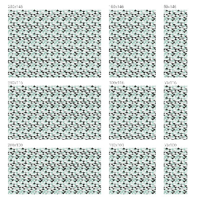 Dekoratív üvegfólia ablakra Háromszög alakú minták