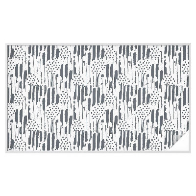 Öntapadós üvegfólia vitrázs mintával Csíkok és pöttyök