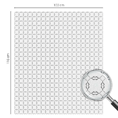 Dekoratív üvegfólia ablakra Geometriai vonalak
