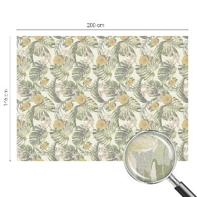 Öntapadós belátásgátló fólia Trópusi téma