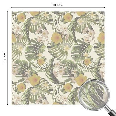 Öntapadós belátásgátló fólia Trópusi téma