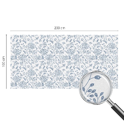 Dekoratív üvegfólia ablakra Növényi motívum