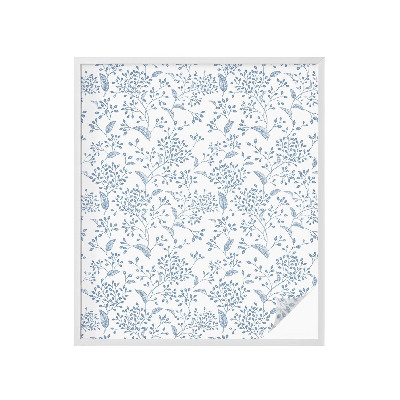 Dekoratív üvegfólia ablakra Növényi motívum