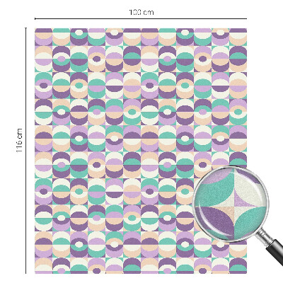 Színes mintás ablakfólia Színes minták