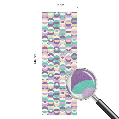 Színes mintás ablakfólia Színes minták