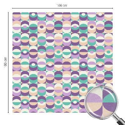 Színes mintás ablakfólia Színes minták