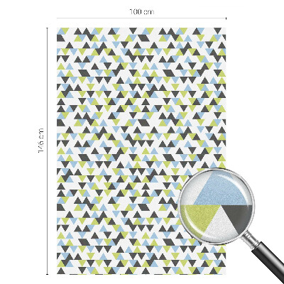 Öntapadós belátásgátló fólia Geometriai háromszögek
