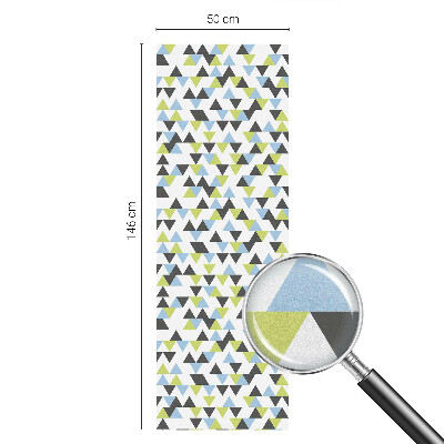 Öntapadós belátásgátló fólia Geometriai háromszögek