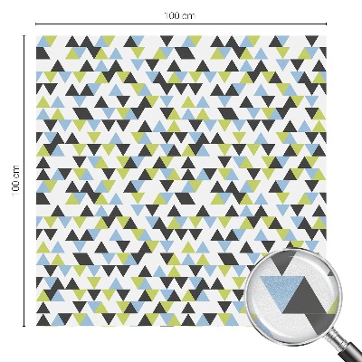 Öntapadós belátásgátló fólia Geometriai háromszögek