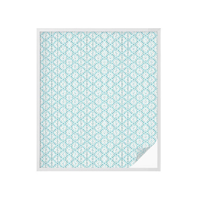 Dekoratív üvegfólia ablakra Ovális szimmetria