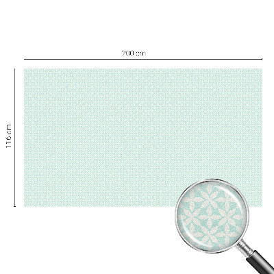 Dekoratív üvegfólia ablakra Virágszimmetria