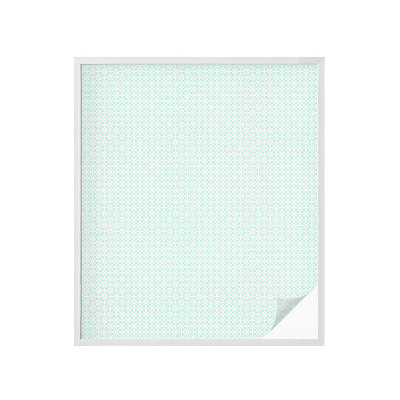 Dekoratív üvegfólia ablakra Virágszimmetria