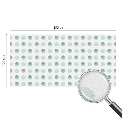 Színes mintás ablakfólia Finom körök