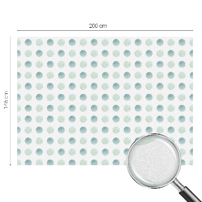 Színes mintás ablakfólia Finom körök