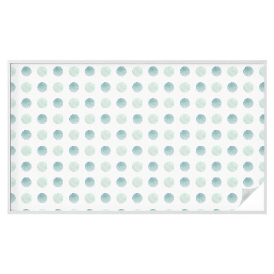 Színes mintás ablakfólia Finom körök