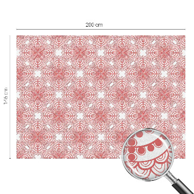 Öntapadós ablakfólia ólomüveg mintával Csipke minták