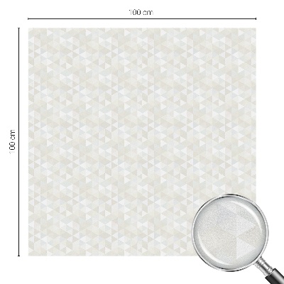 Öntapadós ablakfólia ólomüveg mintával Geometriai minták