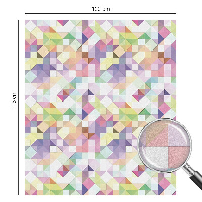 Öntapadós belátásgátló fólia Absztrakt mozaik