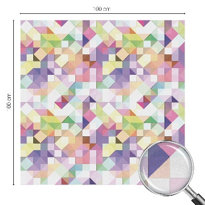 Öntapadós belátásgátló fólia Absztrakt mozaik