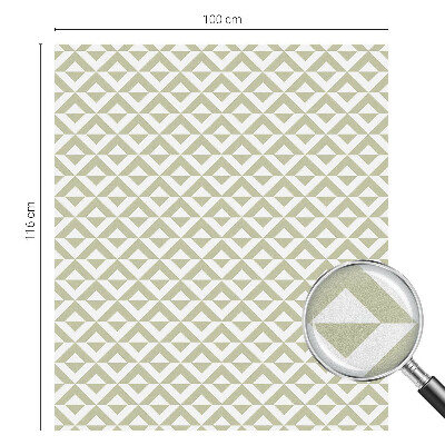 Színes mintás ablakfólia Geometriai rombuszok