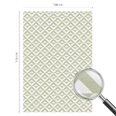 Színes mintás ablakfólia Geometriai rombuszok