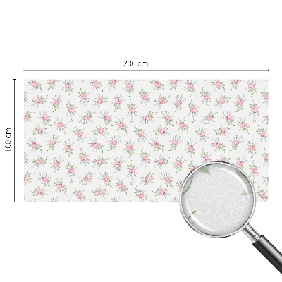 Öntapadós belátásgátló fólia Romantikus rózsák