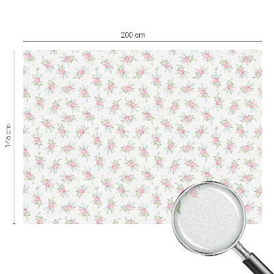 Öntapadós belátásgátló fólia Romantikus rózsák