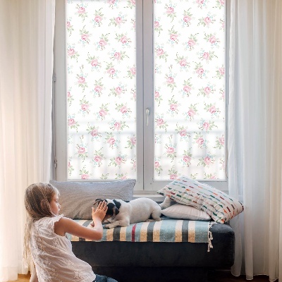 Öntapadós belátásgátló fólia Romantikus rózsák