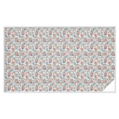 Dekoratív üvegfólia ablakra Virágos elegancia