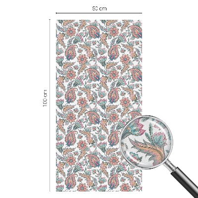 Dekoratív üvegfólia ablakra Virágos elegancia