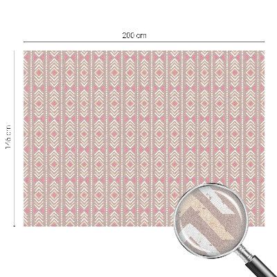 Öntapadós belátásgátló fólia Etnikai rombuszok