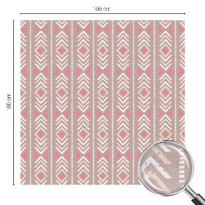 Öntapadós belátásgátló fólia Etnikai rombuszok