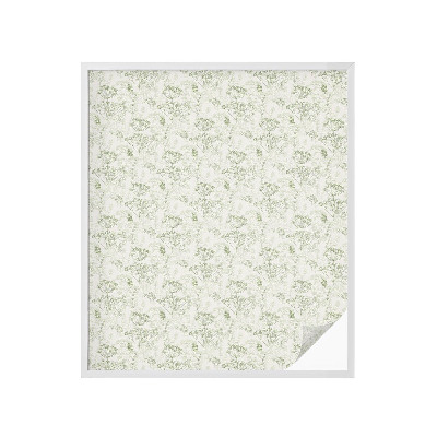 Öntapadós ablakfólia ólomüveg mintával Botanikai minta