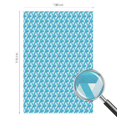 Dekoratív üvegfólia ablakra Geometriai kockák
