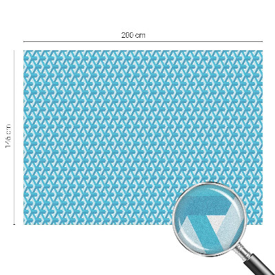 Dekoratív üvegfólia ablakra Geometriai kockák