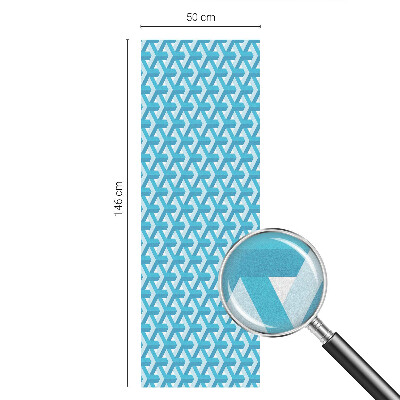Dekoratív üvegfólia ablakra Geometriai kockák