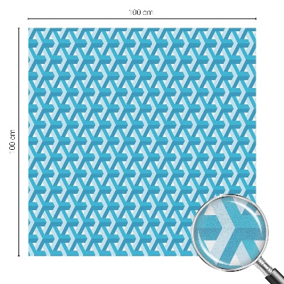 Dekoratív üvegfólia ablakra Geometriai kockák