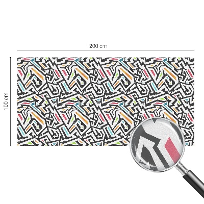 Öntapadós belátásgátló fólia Absztrakt geometria