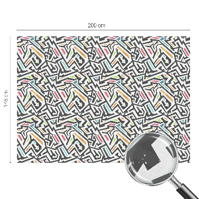 Öntapadós belátásgátló fólia Absztrakt geometria