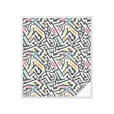 Öntapadós belátásgátló fólia Absztrakt geometria