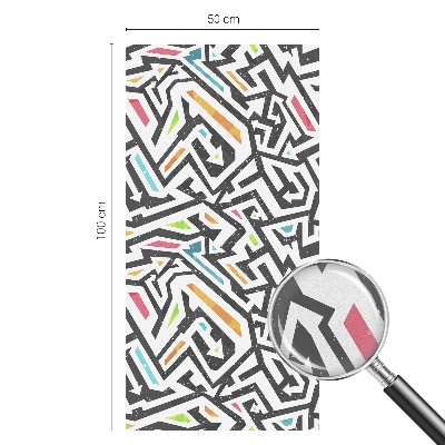 Öntapadós belátásgátló fólia Absztrakt geometria