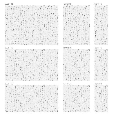 Öntapadós üvegfólia vitrázs mintával Geometriai háromszögek