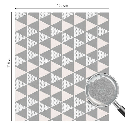 Dekoratív üvegfólia ablakra Modern geometria