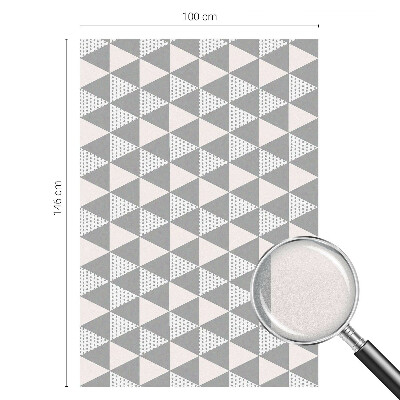 Dekoratív üvegfólia ablakra Modern geometria