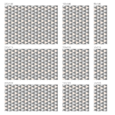 Dekoratív üvegfólia ablakra Modern geometria