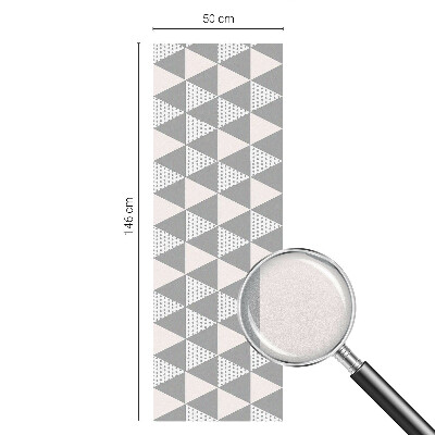 Dekoratív üvegfólia ablakra Modern geometria