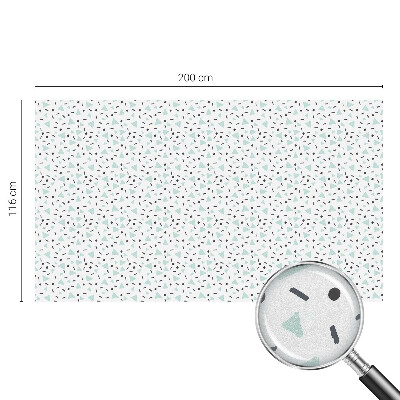 Színes mintás ablakfólia Geometriai alakzatok